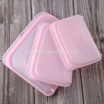 silicone food storage container bag sa pagluluto sa kusina